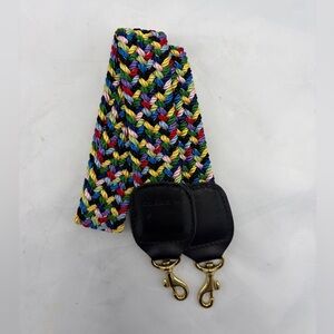 Clare V. Multicolor Braided Shoulder Strap NEW